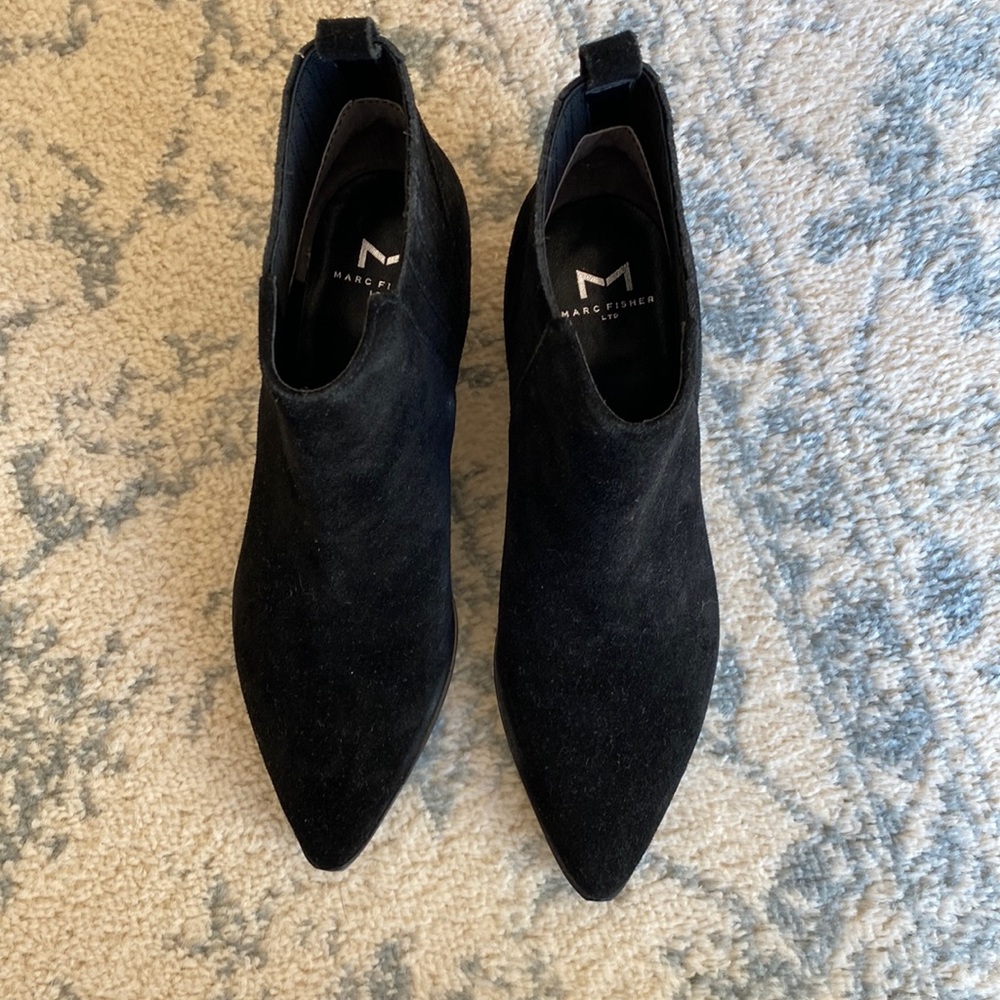 Black Marc Fisher booties